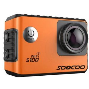 Bucureşti - Camera Video Sport 4K iUni Dare S100 Orange, WiFi, GPS, mini HDMI, LCD 2 inch, by Soocoo