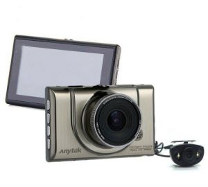 Bucureşti - Camera auto DVR iUni Dash 100H, Dual Cam, Full HD, WDR, 170 grade, by Anytek