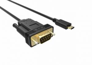 Bucureşti - Cablu USB-C la VGA FullHD 60Hz 1.8m