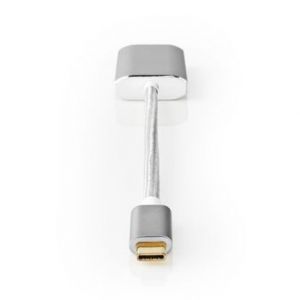 Bucureşti - Adaptor USB-C 3.2 Gen 1 tata - HDMI mama, 0.2m, argintiu, Nedis