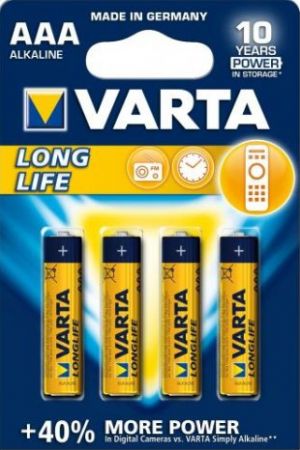 Bucureşti - Baterie alcalina R3 (AAA) 4 buc blister LongLife Varta